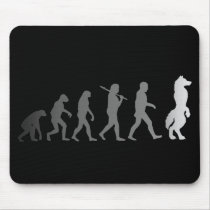 Furry evolution mousepads