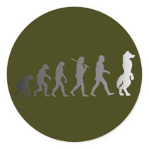 Furry evolution sticker