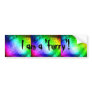 Furry Rainbow copy Bumper Stickers