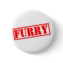 Furry Stamp Pinback Buttons