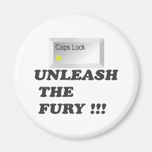 Fury Fridge Magnet