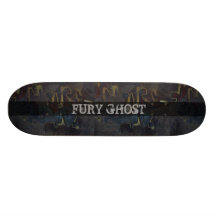 Fury Ghost -  Graffiti Skateboard