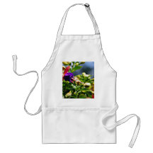 Fuschias Flowers Apron