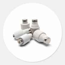 Fuses Round Sticker