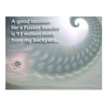 Fusion Reactor Location... postcard