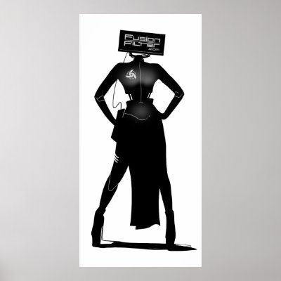 FusionFilter Fembot Print by FusionFilter