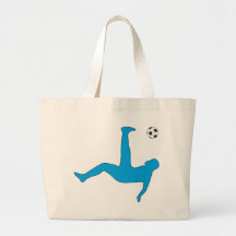 Fussball soccer Fallrückzieher bicycle kick Einkaufstasche