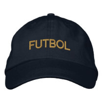 FUTBOL cap for soccer futbol mad fans worldwide Embroidered Baseball Cap
