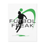 Futbol Freak - Green - Boys Post Card