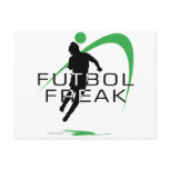 Futbol Freak - Green - Boys Post Cards