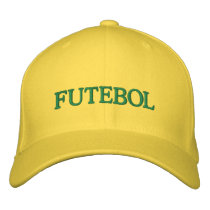 Futebol cap - South africa gifts for fans Embroidered Hats