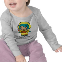 Futur astronaute - fille t-shirts
