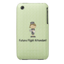 futur steward (hôtesse de l'air) coque iPhone 3