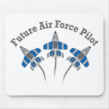 Future Air Force Pilot Mouse Mat