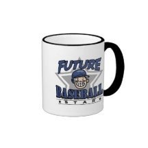 Future Baseball Star Navy Helmet Mug