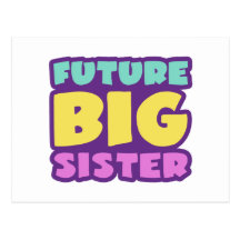 Future Big Sister Postcards