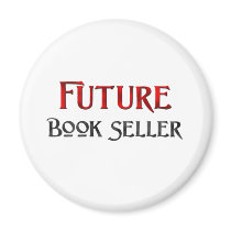Future Book Seller Fridge Magnets