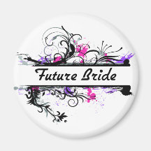 Future Bride Fridge Magnets