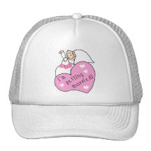 Future Bride with Heart Tshirts and Gifts Trucker Hat
