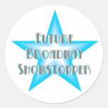 Future Broadway Showstopper (Blue) Stickers