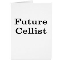Future Cellist Greeting Cards
