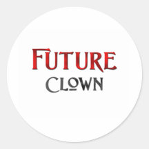 Future Clown Sticker
