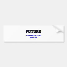 Future Conservation Officer Bumper Stickers