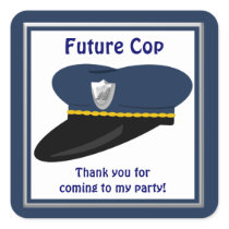 Future Cop Police Hat Party Favours