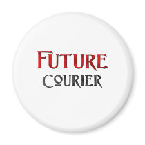 Future Courier Fridge Magnet