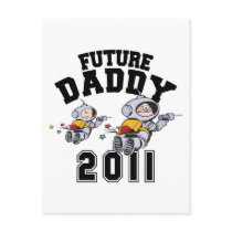 Future Daddy 2011 Postcard
