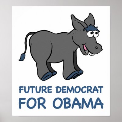 Future Democrat Obama Poster by TeeShirtsTShirts