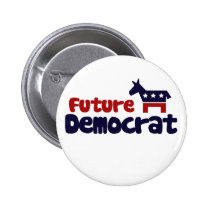 Future Democrat buttons