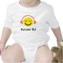 Future DJ music smiley with headphones creeper t-shirts