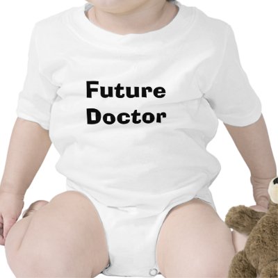 Future Doctor Baby Bodysuit by christigmc