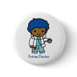 Future Doctor - Boy Pinback Buttons