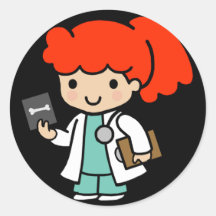 Future Doctor Stickers