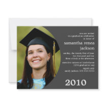 Future Dreamer Graduation Invitation (Grey)