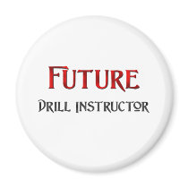 Future Drill Instructor Fridge Magnets