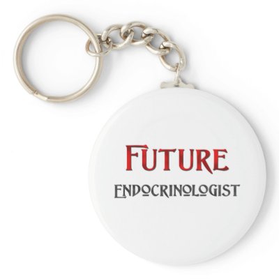Future Endocrinologist Keychain by jobshirt