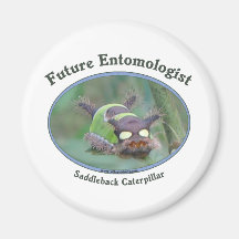 Future Entomologist Caterpillar Magnets