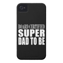 Future Fathers : Board Certified Super Dad to Be iPhone 4 Case-Mate Case