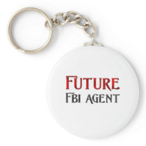 Future Fbi Agent Keychain