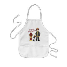 Future Fighterfighter Girl Apron