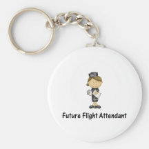 future flight attendant keychains