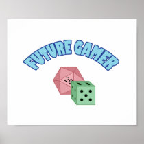 Future Gamer - Blue & Dice