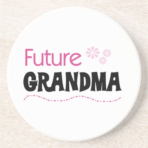 Future Grandma Gifts Beverage Coasters