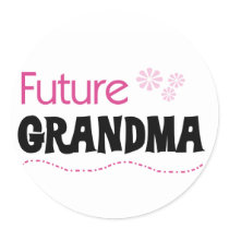Future Grandma Tshirts and Gifts Stickers