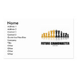 Future Grandmaster (Reflective Chess Set) Business Cards