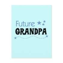 Future Grandpa Tshirts and Gifts Post Card