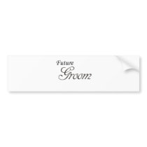 Future Groom Bumper Stickers